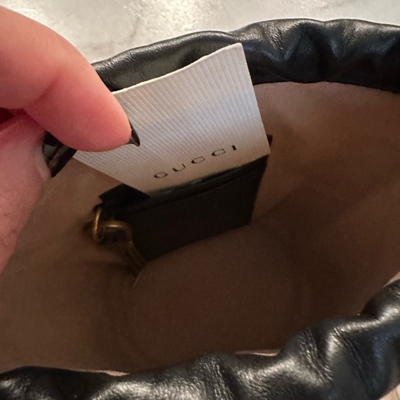 NEW GUCCI GG Marmont mini bucket bag - Picture 9 of 15